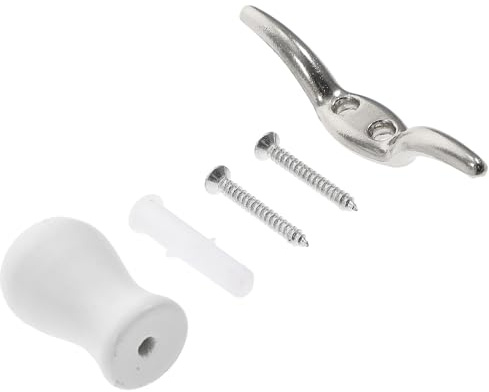 ibasenice 1juego Ganchos Metálicos para Persianas de Ventana Fijadores Seguros para Cordones de Cortinas Accesorios Resistentes y Fáciles de Instalar para Persianas Enrollables de Láminas