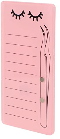 Chiyyak Organizzatore di Pallet in Acrilico con Supporto per Ciglia Finte Professionali per Salone di Bellezza per Ciglia