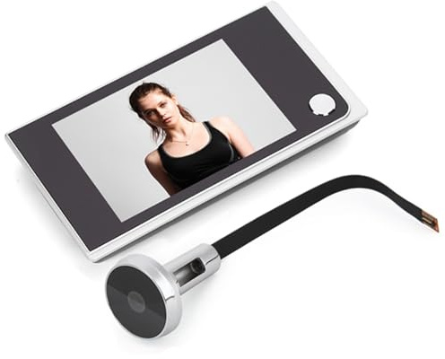 ZAICOLER Spioncino Digitale 3,5 con Grandangolo 120 Gradi e Schermo LCD per la Sicurezza Domestica e la Vita Intelligente