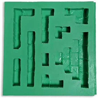 Giessform Silikonform Module Bausteine für den Krippenbau Set 4