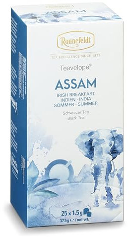 Ronnefeldt Teavelope Assam - Schwarztee, 25 Teebeutel, 37,5 g