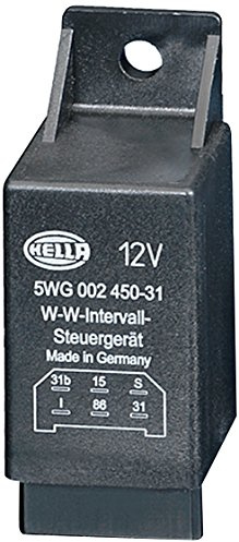 HELLA 5WG 002 450-311 Relais, Wisch-Wasch-Intervall - 12V - 6-polig