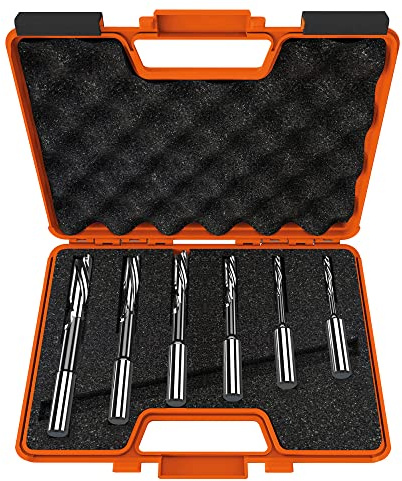 CMT Orange Tools 160.001.10 - Estuche 6 brocas corte helicoidal kss s 13 sx