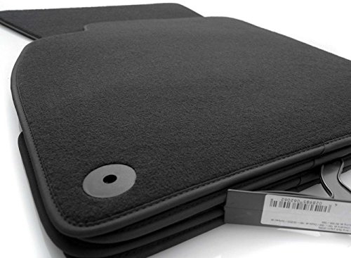 kh Teile Felpudos (Velour, Juego) Premium Auto Alfombrillas Original Calidad 4 Piezas Antracita