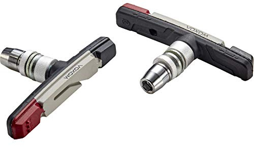 Voxom Bremsen/bremsbeläge Bremsschuhe MTB Brs18 Cartridge, 2 Stück, Triple-Color, 718000132, schwarz, Standard, 718000132