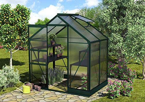 Vitavia Gewächshaus Apollo 2500, HKP 6mm, smaragd