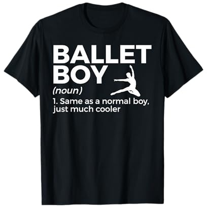 Funny Ballet Boy Definition Dance T-Shirt