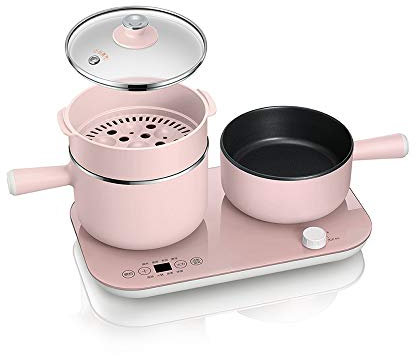 Fornello Elettrico Piccolo Fornello Elettrico Domestico Multifunzione Cottura A Vapore, Frittura E Frittura Dormitorio Diviso Studente Pentola Calda Macchina Per La Colazione Fornello Elettrico