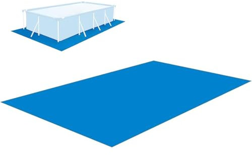 XUHCLY Oberirdische Pool Bodenmatten Square Pool Folienunterlage,Schwimmbecken Matte,Bodenplane Für Pools,Pool Unterlage Outdoor Bodenschutzmatte(Size:300x200cm,Color:A)