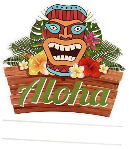 HANABASS Hawaiian Yard Zeichen Flamingo Tropical Party Dekorationen Für Hochzeit Geburtstag Baby Dusche