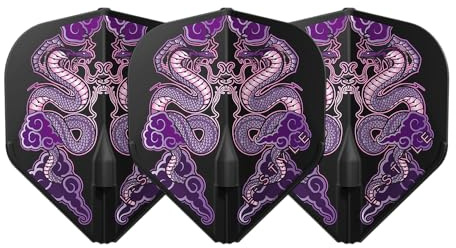 LSTYLE L1 EZ Jelle Klaasen V7 Black - Dart Flights