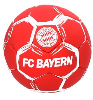 FC Bayern München I Mini-Fußball I Spielball I Größe 1 I Rot/Weiß