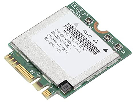 ANGGREK Carte sans Fil, Adaptateur Réseau Double Bande 802.11ac, Vitesse 450 Mbps 5 GHz pour Ordinateurs Portables