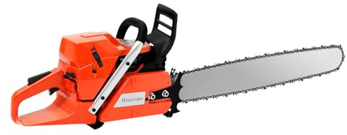 Verstellbare Benzinkettensägen mit 28 Zoll Kette, 10000rpm | Schnittdurchmesser 71cm | 71CC 2 Takt | 3900W,Gas-Kettensäge, Benzin-Säge, Handgehaltene Kabellose Benzinmotor Holzschneiden