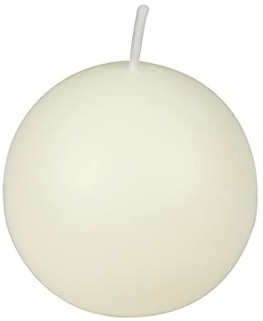2 Inch Pale Ivory Ball Candles