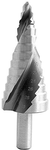 Proteco-Werkzeug® HSS Titan TIN TIAlN Profi Stufenbohrer Mehrstufenbohrer Schälbohrer Konusbohrer Metallbohrer 6-30 mm