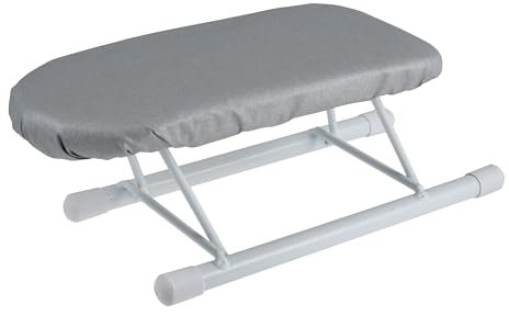 Sew Easy Mini asse da stiro da tavolo, per lavori artigianali, trapuntatura, compatta, antiscivolo, pieghevole, dimensioni: 9,5 x 23 x 10 cm