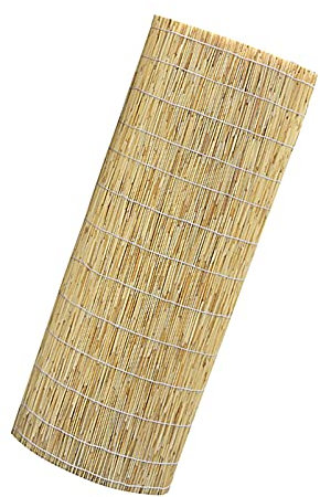 Takeashi Pantalla De Caña, Cerca De Bambú, Cañizo Y Brezo, Cortinas De Ratán, Mimbre Ocultacion, Cortinas para Exteriores, Panel De Cerca De Madera, Ecológico, para Patio, Jardín, Balcón 70 80 90 CM