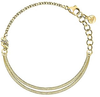 Morellato Bracciale Donna in Acciaio, Cristalli, Collezione Torchon - SAWZ05