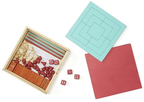Kids Concept Brettspiele für Erwachsene und Kinder - Spielesammlung Klassiker - Familienspiele - Board Games