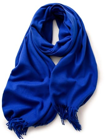 KARMA.DIEM Schal Damen Herren XXL 180x65 cm Cashmere Merino Touch weich leicht groß Stola Halstuch Schultertuch Wrap Pashmina Oversize Unisex