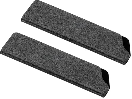 PATIKIL ABS Knife Cover Sleeves for 3.5 Paring Knife, 2 Pcs Knives Edge Guard Blade Protector Universal Knife Sheath for Home Kitchen, Black