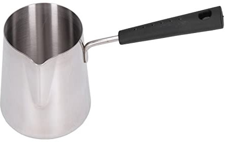 AYNEFY 600Ml Turkish Coffee Pot Warmer, Turkish Coffee Pot Induction, Milk Warmer For Stoetop For Making Milk, Chocolate With Hanging Hole, Heating On Induction Cooker, Hot Pottery