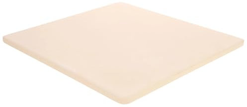 ZIHDKE Pietra per Pizza Pietre for Pizza Pane Teglia Rettangolare for Pizza Resistente for griglia Pietra da Forno da Cucina Marrone