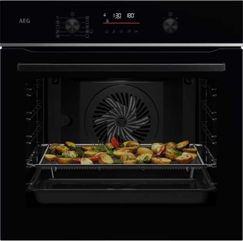 AEG TS6PB521AB 6000 SenseCook Pyrolytic Self Clean Built-in Oven