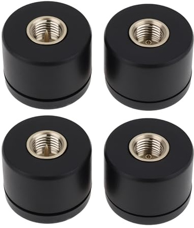 ECSiNG 4 st SMA miniantenn 14 x 18 mm 2,4 GHz 3 dBi 50 W kompatibel med D-Link svart