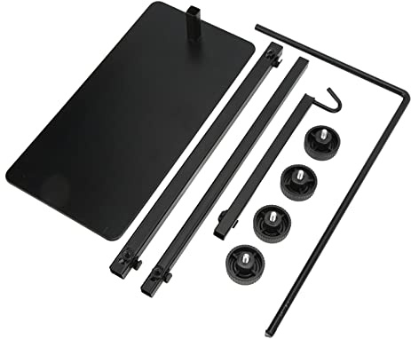 VBXCMLDPO Supporto per lampada per rettili, supporto regolabile per lampada termica per rettili per anfibi lucertole tartarughe serpenti, supporto per lampada stabile in metallo con design