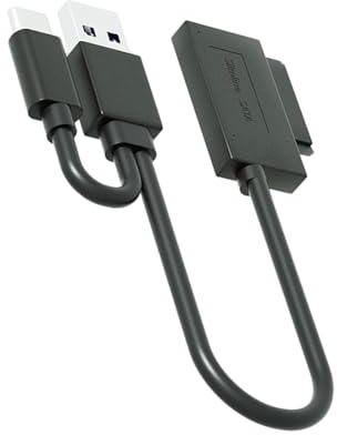 Hangsu Cavo di conversione dati da USB 2.0 tipo C a 13 pin per hard disk 6 + 7 facile per notebook esterno connettore rigido portatile