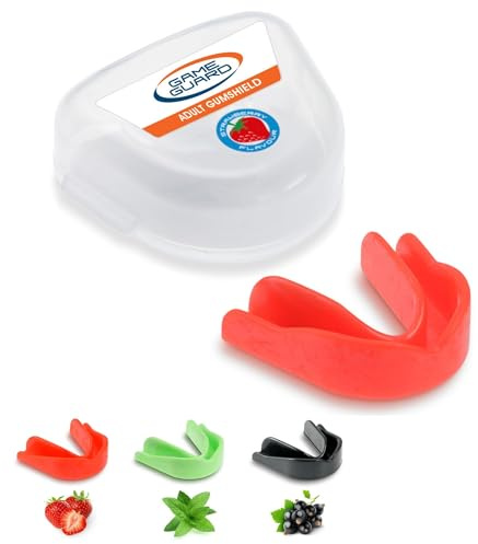Game Guard Boil & Bite Mundschutz Zahnschutz – für Kinder & Erwachsene – Hockey, Boxen, Rugby, Fußball, Kampfsport, MMA, Karate, Kickboxen, Taekwondo, Handball
