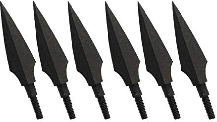 Huntingdoor Pfeilspitzen Jagdspitzen 3D Jagdpfeilspitzen 125 Grains Pfeilspitzen Broadhead für Carbonpfeile, Armbrust, Alupfeile und Fiberglaspfeile beim Bogenschießen (6)