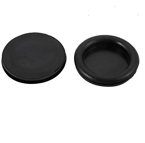 sourcingmap 2Pcs 50mm Drill Hole Diameter Electrical Rubber Wire Protection Grommet Gasket