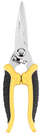 Zerodis Tijeras de Podar Pequeñas con Cuchilla Curva y Afilada Tijeras Jardinería de Mano con Hojas de Acero Inoxidable para Flores y Plantas Tijeras Cortador Jardín Rose Branch Grape Vine Pruner 8 