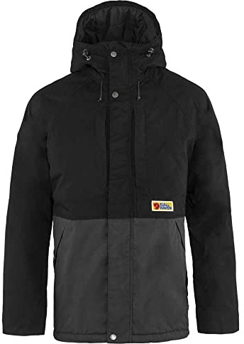 FJALLRAVEN F84128-550-030 Vardag Lite vadderad jacka M Black-Dark Grey S