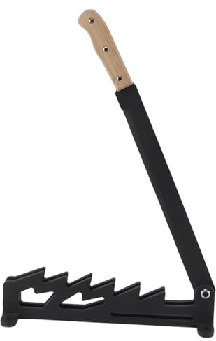 ZPSHYD Spaccalegna, Spaccalegna Manuale per Legna da Ardere con Manico in Legno con Anello di Sicurezza, Cracker Spaccalegna Portatile per Il Campeggio Domestico