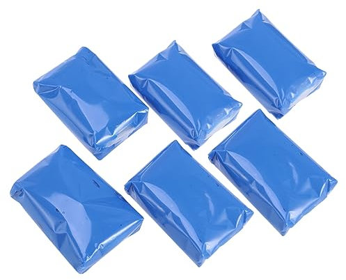 Gatuida 6stücke Auto Wasch Clay Bar Reinigungsknete Für Fahrzeugpflege Blau Zur Beseitigung Von Schmutz -spray Für Karosserie Spiegel Und Stoßfänger