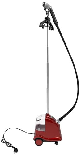MEELRYD Vertikaler Steamer & Dampfglätter reise mit 2200W, 3 L Wassertank - Leicht zu bewegen mit 4 Antriebsrädern 60s Aufheizzeit Antibakterielle Dampfbürste für Alle Textilarten