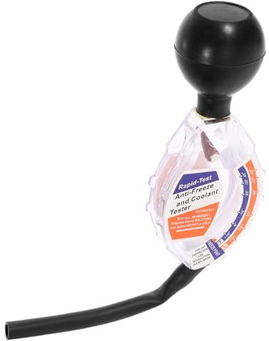 DRESSOOS Hochpräziser Densitometer Tester Für Kühlmittel Multifunktionales Messgerät Für Auto-antifreeze Und Batterietests Kompakt Und Benutzerfreundlich Für Verschiedene