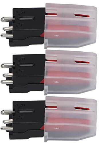 TIKATARER Aguja para Tocadiscos, Repuesto Antiguo para Fonógrafo, Lápiz Capacitivo, Repuesto de Agujas para Tocadiscos con 3 Piezas, Aguja para Tocadiscos, Repuesto para Tocadiscos (Modelo