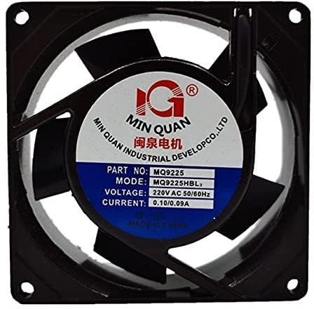 MQ9225HBL2 Cooling fan 220V 0.10/0.09A 92×92×25mm Cooling fan