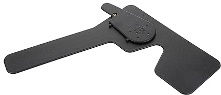 Veemoon 2pcs Boys and Girls Patch Eye Exam Tools Pinhole Optometry Tool Eye Occluder Block Plate for Visual Acuity Test