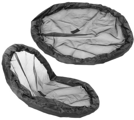 KONTONTY Isla Flotante De Plantas Protector De Plantas De Isla Flotante Jardinera Flotante para Estanque Anillo De Planta Flotante Barrera Vegetal Flotante Barrera para Peces Black Tela