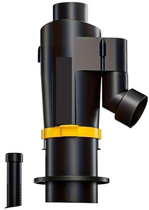 UJHfgnKsaE Cyclone Separator, Dust Collector With 2 Filter Cartridges, Vacuum Cleaner For Woodworking Household Ash (excluding Hoses)