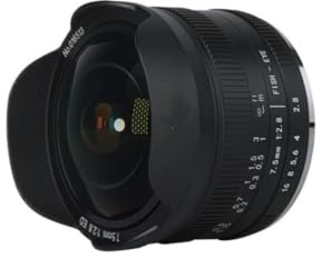 Obiettivo Fisheye da 7,5 mm F2,8 II, compatibile con Sony E | Messa a fuoco manuale, ultra grandangolare, attacco E/XF/Z/M43/EF-M/RF(Micro 4 3 mount)