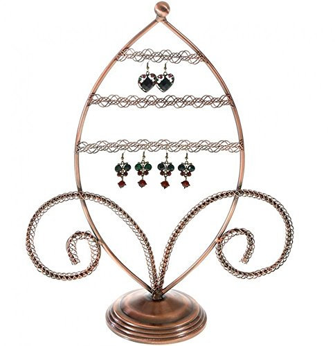 Présentoirs pour Bijoux Schmuckständer für Ohrhänger, Rich Copper, (H) 34,5 x (l) 28,5