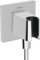 Hansgrohe Support de douche Porter Square chromé, fixfit 26486000