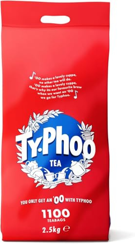 Typhoo Tea Bags Vacuum-packed 1 Cup [Pack 1100]